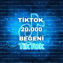 TikTok 20.000 Beğeni - Keşfet Etkili