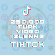 TIKTOK 250.000 Türk Video İzlenme Keşfet Etkili