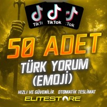 Tiktok 50 Türk Random Emoji Yorum
