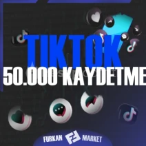 ⭐TİKTOK 50000 KAYDETME |OTOMATİK TESLİMAT|⭐