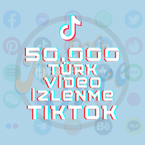 TIKTOK 50.000 Türk Video İzlenme Keşfet Etkili