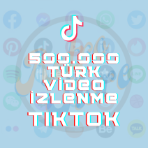 TIKTOK 500.000 Türk Video İzlenme Keşfet Etkili