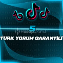 TikTok Türk Gerçek 5 Yorum - Keşfet Etkili