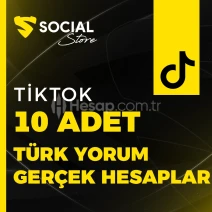 TikTok Türk Gerçek Hesaplardan 10 Yorum