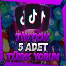 TikTok Türk Gerçek Hesaplardan 5 Yorum