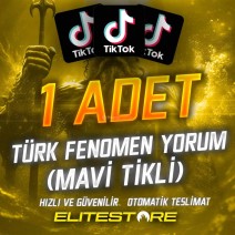 TikTok Türk Mavi Tikli Fenomen Yorum