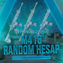 M416 RANDOM HESAP | OTOMATİK TESLİM
