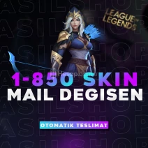 ⭐ TR - LOL 1-850 SKİN MAİL DEĞİŞEN HESAP ⭐