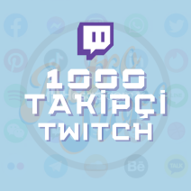Twitch 1000 Takipçi (Garantili) - Hızlı Teslimat