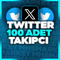 ⭐Twitter 100 Gerçek Takipçi⭐(Süper Hızlı)