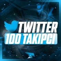 ⭐ Twitter 100 Takipçi - Düşüş Yok ⭐