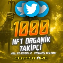 Twitter 1000 Gerçek NFT-Crypto Takipçi