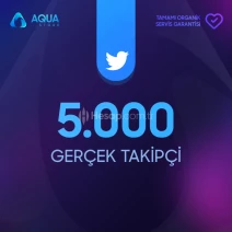 Twitter 5.000 Takipçi - Gerçek