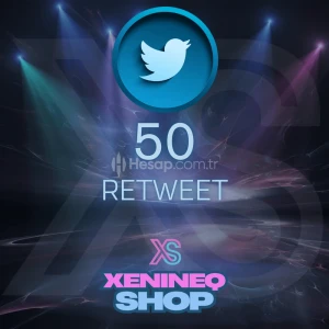 Twitter (X) 50 Adet Retweet - Anlık Servis