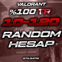 (ULTRA VIP) %100 TR 10 - 120 SKIN VALORANT RANDOM HESAP