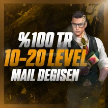 ⭐UVIP+ [%100TR +10 LEVEL MAİL DEĞİŞEN HESAP⭐