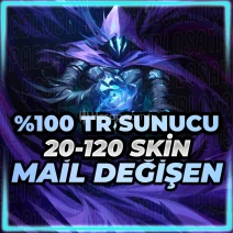 ⭐VALORANT VIP+ %100TR 20-120 SKİN MAİL DEĞİŞEN HESAP⭐