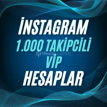 VİP 1.000 Takipçili Instagram Hesap