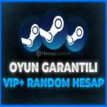 ⭐VIP+ [Oyun Garantili Steam Random Hesap⭐