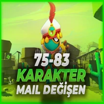 ⭐VIP+[75-83 Karakter Garanti Mail Değişen⭐