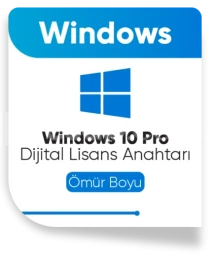 Windows 10 Pro Dijital Lisans Key Anında Teslim