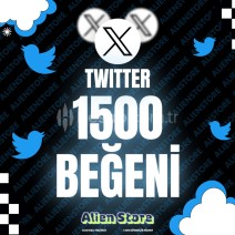 Twitter (X) 1500 Türk Gerçek Beğeni 🔵