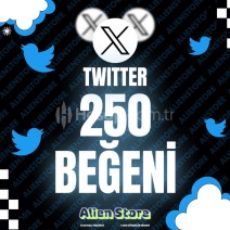Twitter (X) 250 Türk Gerçek Beğeni 🔵