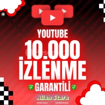 YouTube 🔴 10.000 İzlenme Garantili ♻️