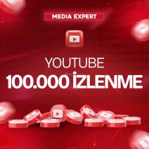 YouTube 100.000 İzlenme - Yüksek Hız ve Kaliteli