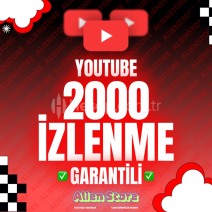 YouTube 🔴 2000 İzlenme Garantili ♻️