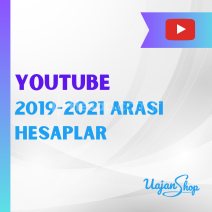 Youtube 2019-2021 Tarih Arası Hesaplar