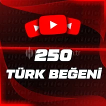 YouTube 250 Organik Beğeni - Düşmeyen
