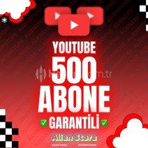 Youtube 500 Abone Garantili ♻️
