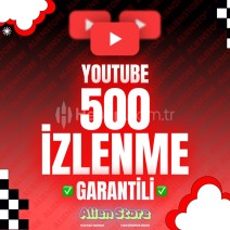 YouTube 🔴 500 İzlenme Garantili ♻️