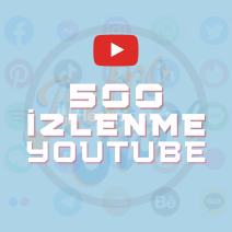 Youtube 500 İzlenme - Hızlı Teslimat