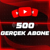 YouTube 500 Organik Abone - Düşmeyen