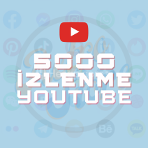 Youtube 5000 İzlenme - Hızlı Teslimat