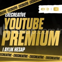 YOUTUBE Premium 1 Aylık Hesap | ExeCreative En Uygun Fiyat