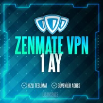 Zenmate / CyberGhost VPN – 1 Aylık Hesap