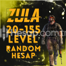 Zula 20-155 LvL Arası Random Hesap