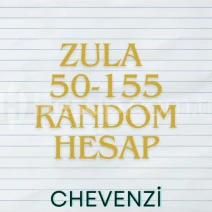 Zula 50-155 LvL Arası Random Hesap