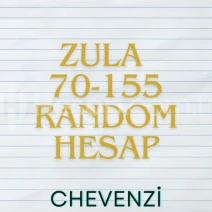 Zula 70-155 LvL Arası Random Hesap