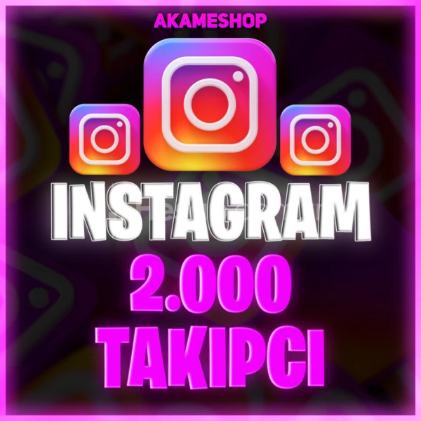 2000 Instagram Gerçek Takipçi | DÜŞÜŞ YOK