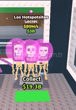 [Jeu Roblox] Los Hotspotsitos - Service D'Objet Virtuel (20M) Avec Livraison Rapide