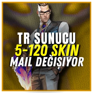 ⭐(EFSANE) %100 TR MAİL DEĞİŞEN 5-120 SKİN⭐
