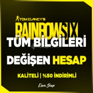 ⭐(HERŞEYİ DEĞİŞEN) Rainbow Six Siege Hesabı⭐