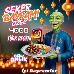 İnstagram 4000 Gerçek Türk Beğeni ❤ Ramazan Özel