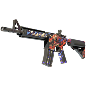M4A4 | 龍王 (Dragon King) (Battle-Scarred)