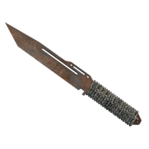 ★ Paracord Knife | Rust Coat (Battle-Scarred)