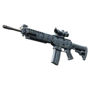 SG 553 | Waves Perforated (Field-Tested)